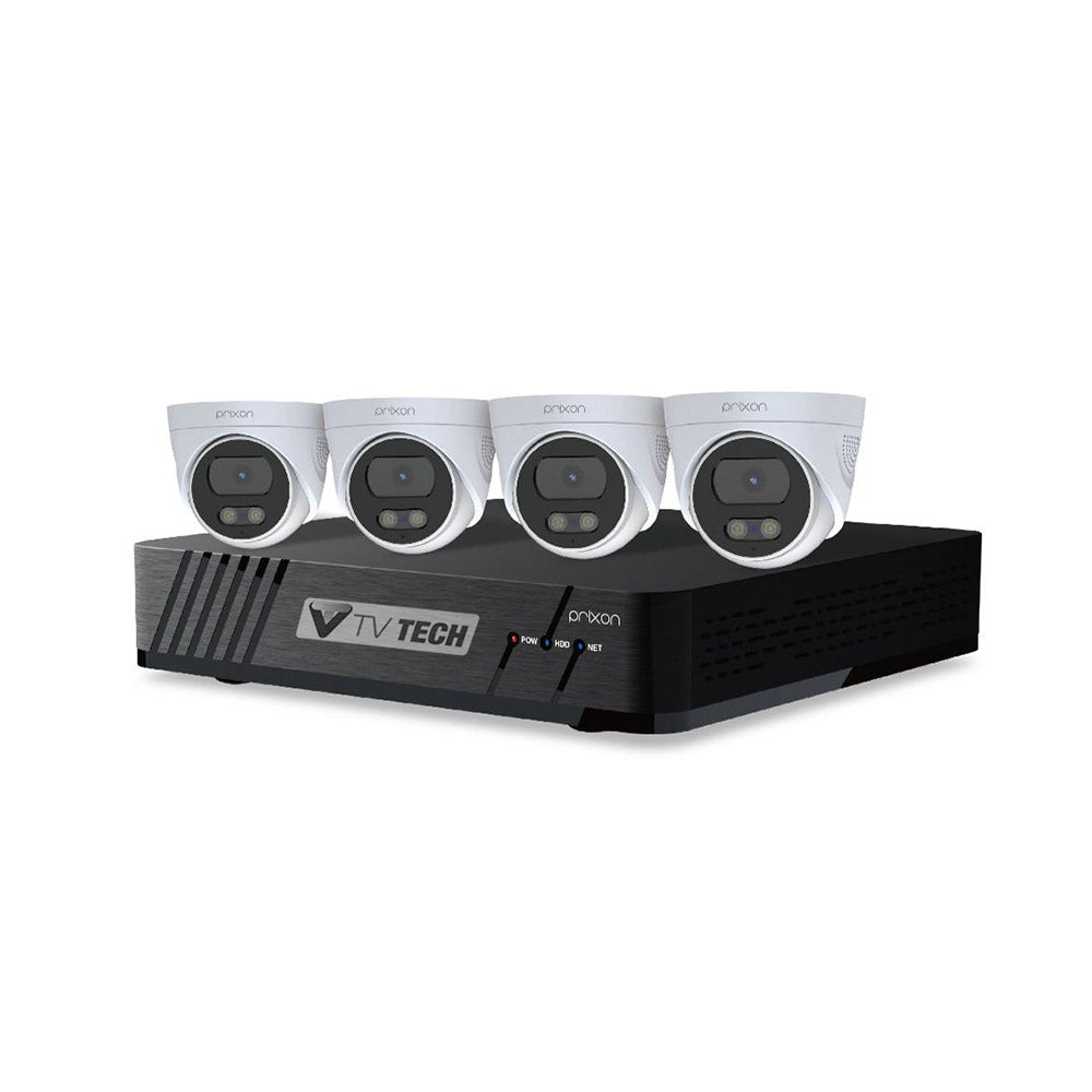 Prixon WiFiCam 4FHD draadloze beveiligingscamera set – 1080p – IP66